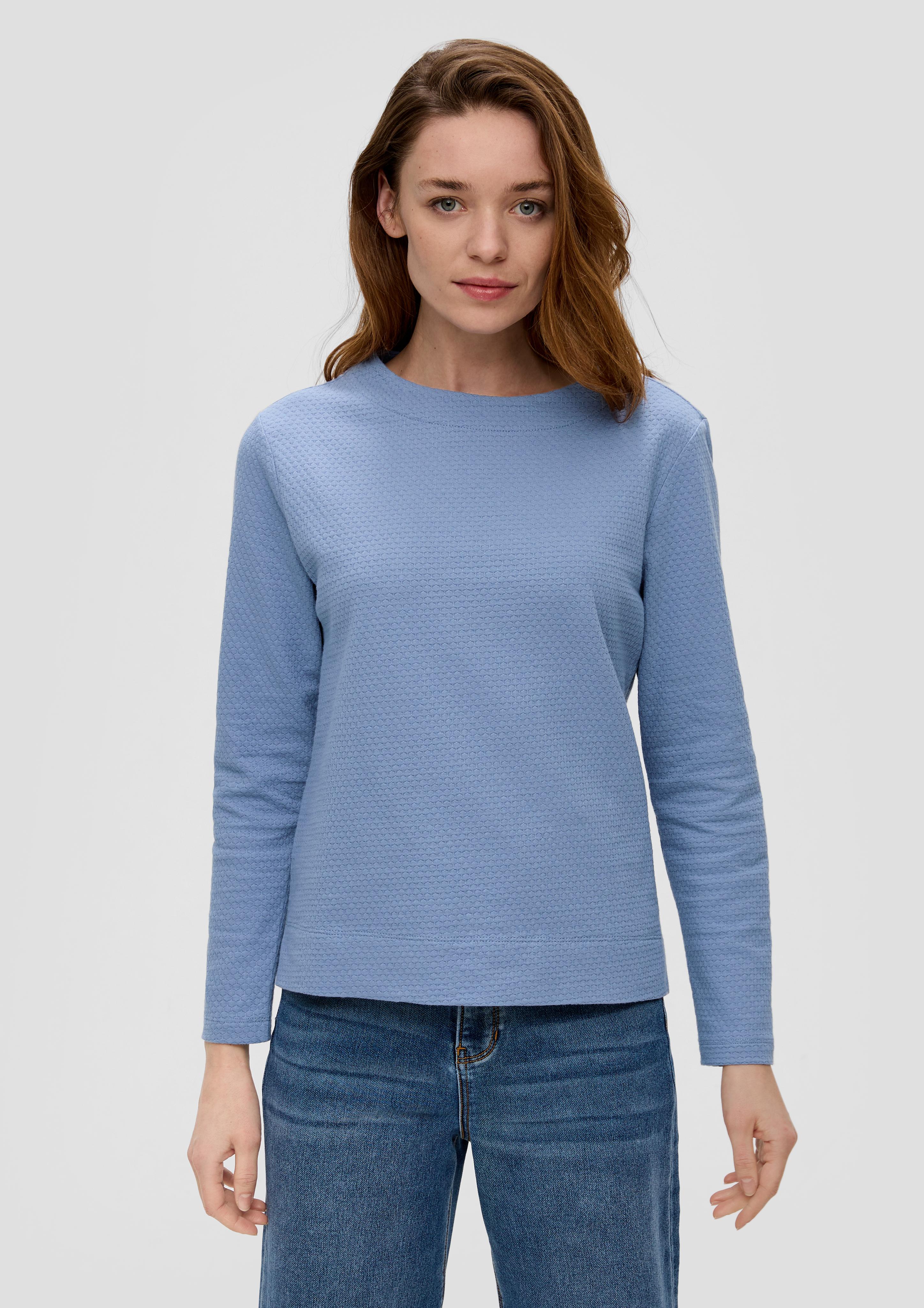 Sweatshirt mit Dobby-Struktur  2157755-5271