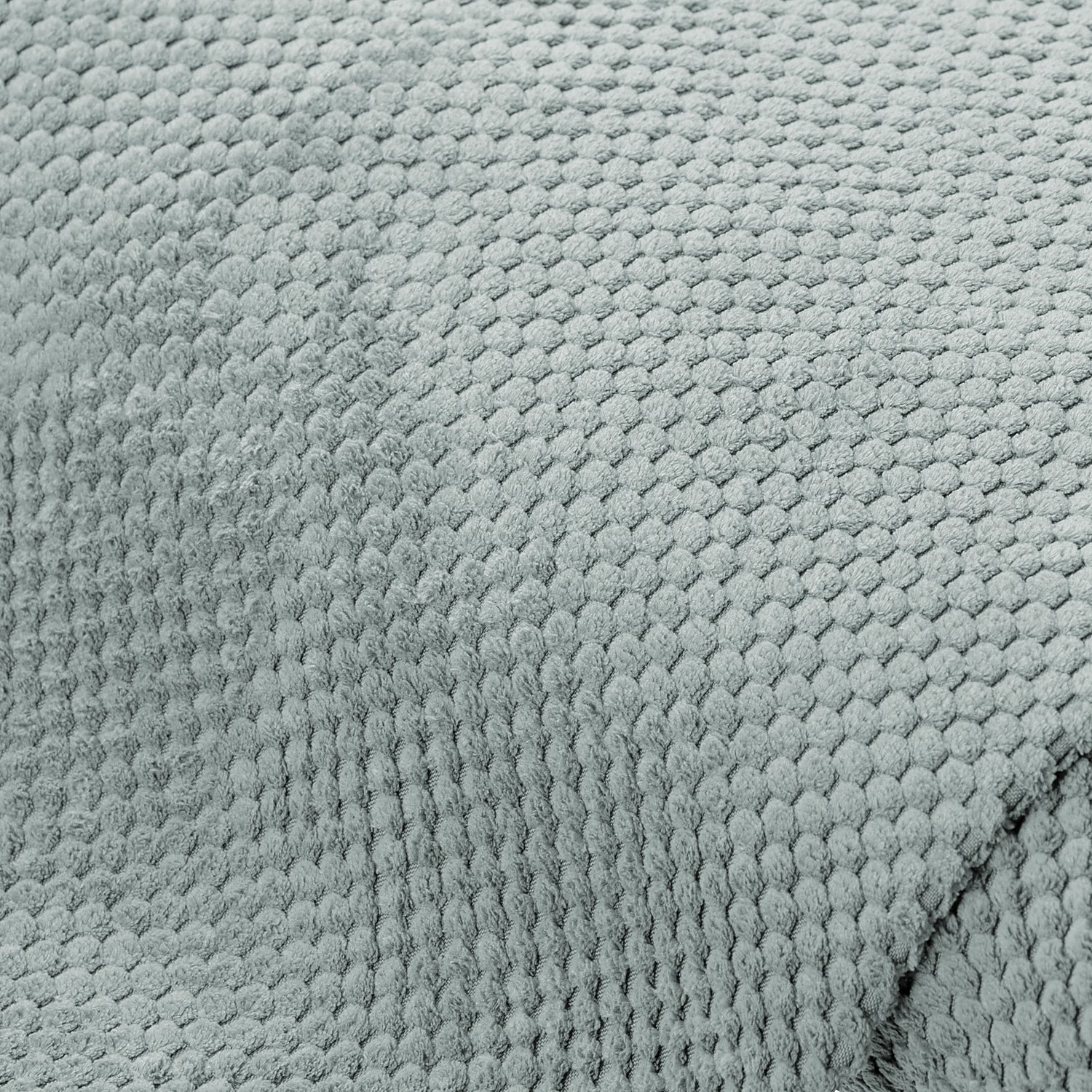 Möbelstoff Waffelvelours, jade
