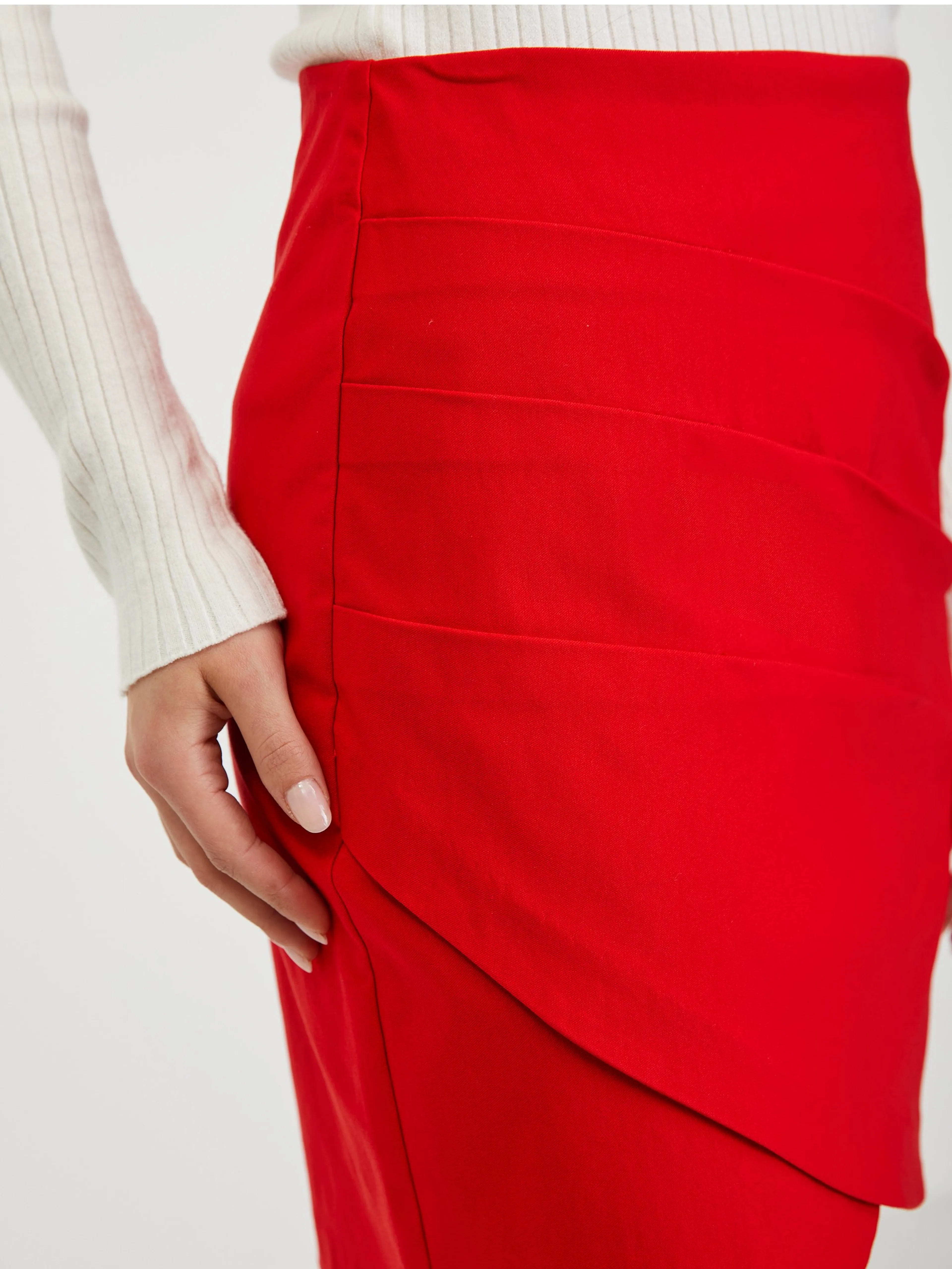 Roter Damenrock ORSAY