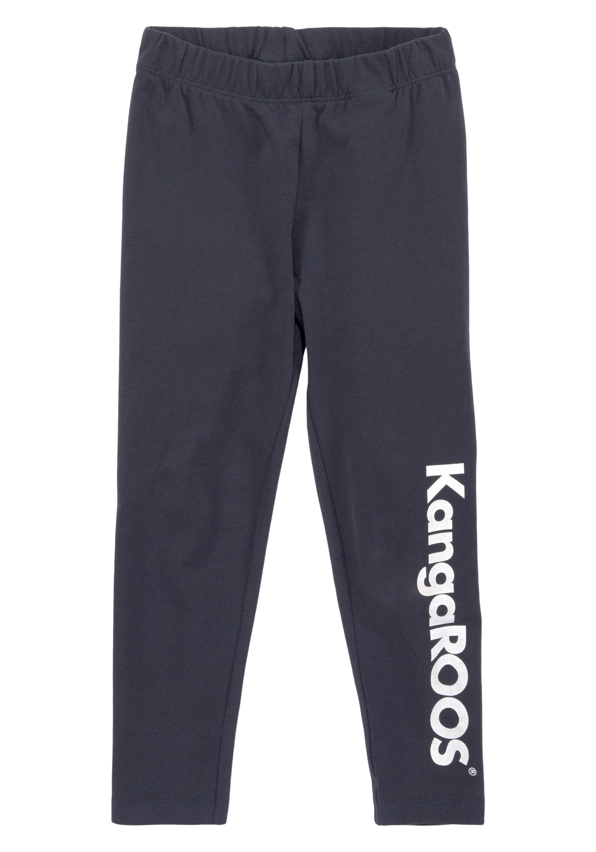 KangaROOS Leggings mit Logodruck