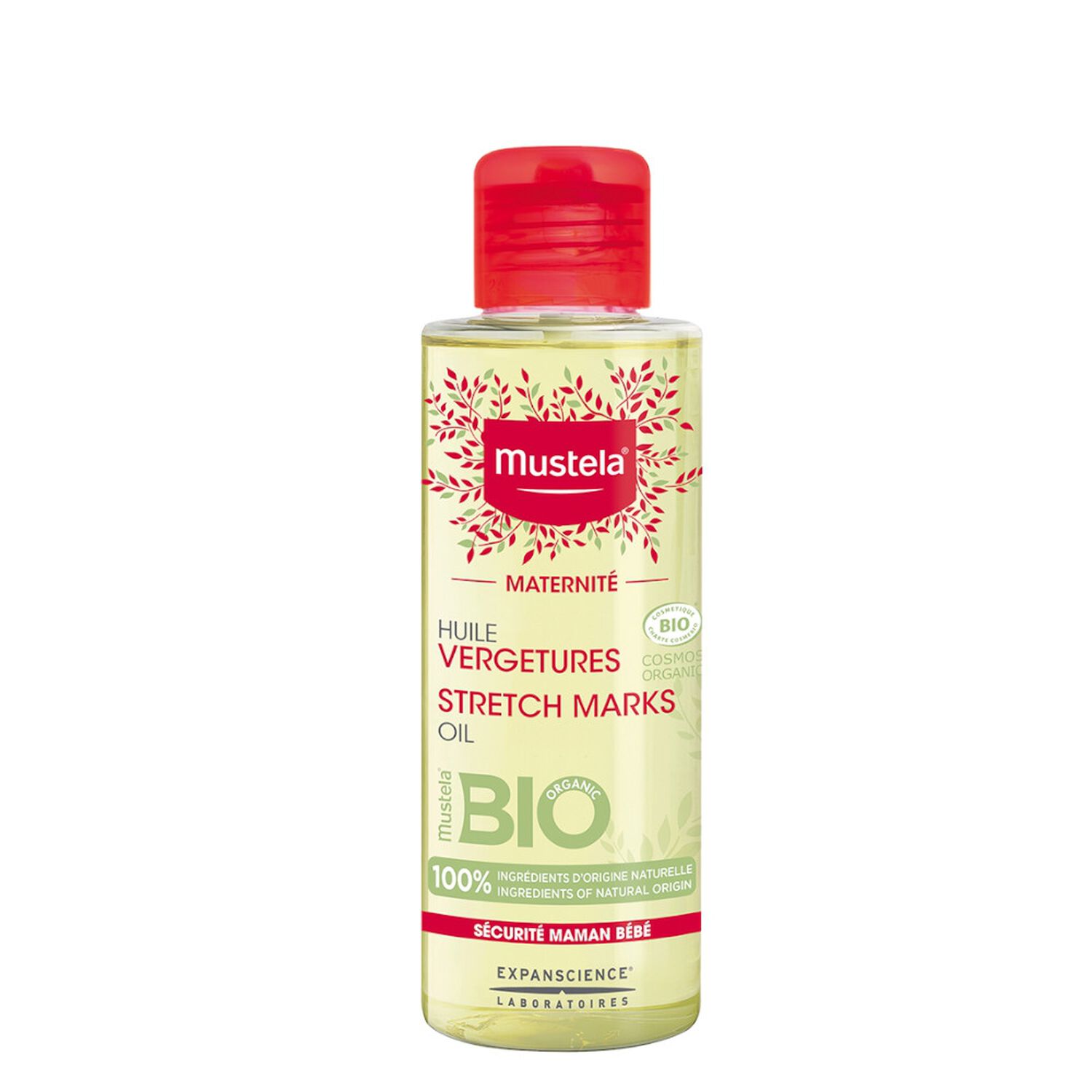 Mustela Huile Vergetures BIO Sans Parfum