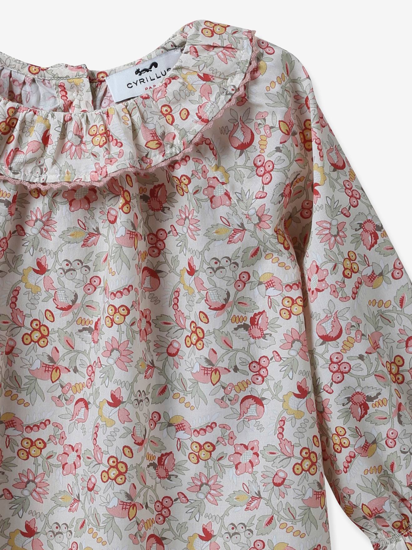Chemise bébé imprimé Mireille CYRILLUS multicolore