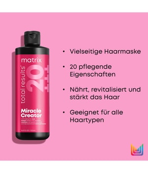Matrix Total Results Miracle Creator Haarmaske-500 ml