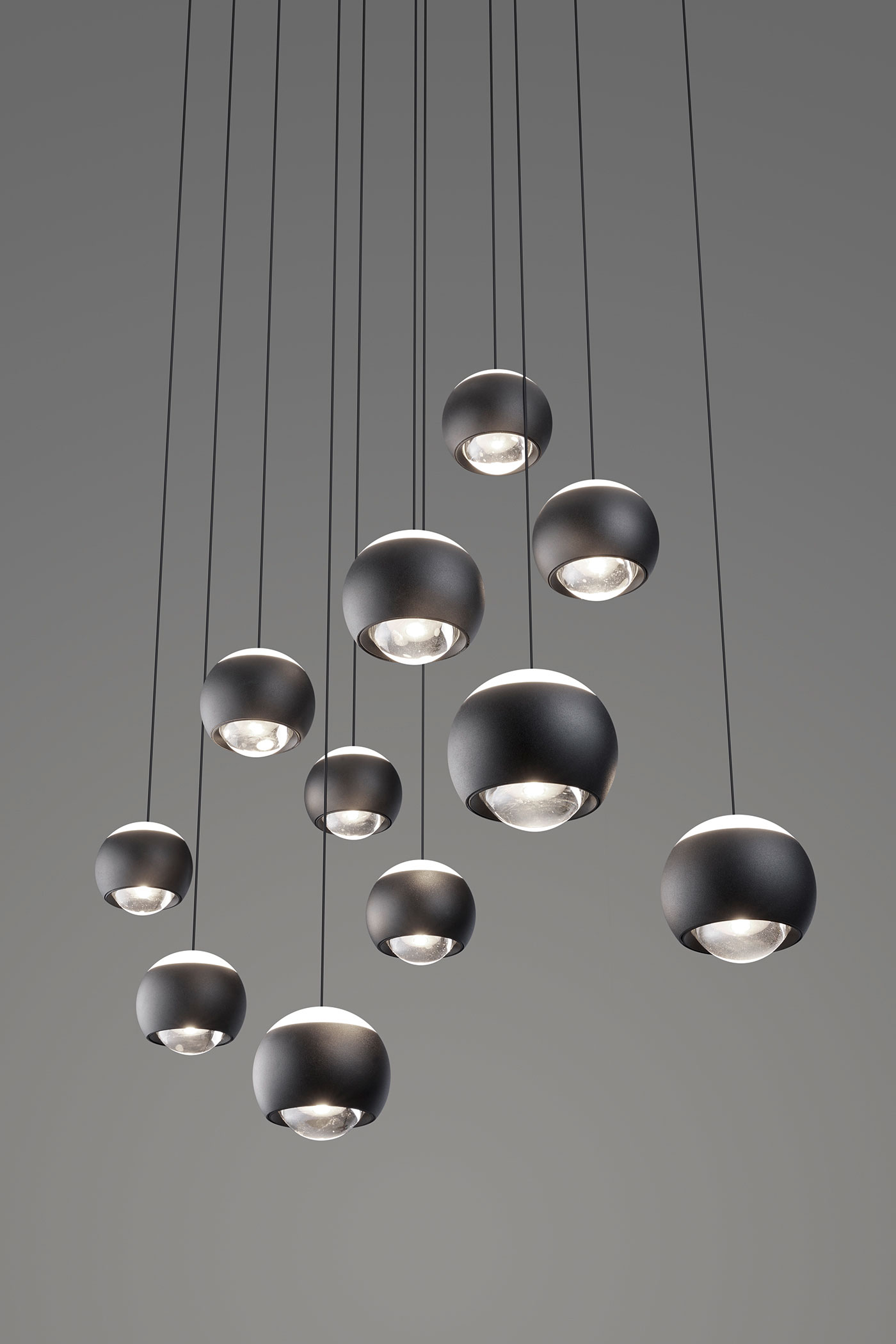 MusterringLED-Pendelleuchte 11flg