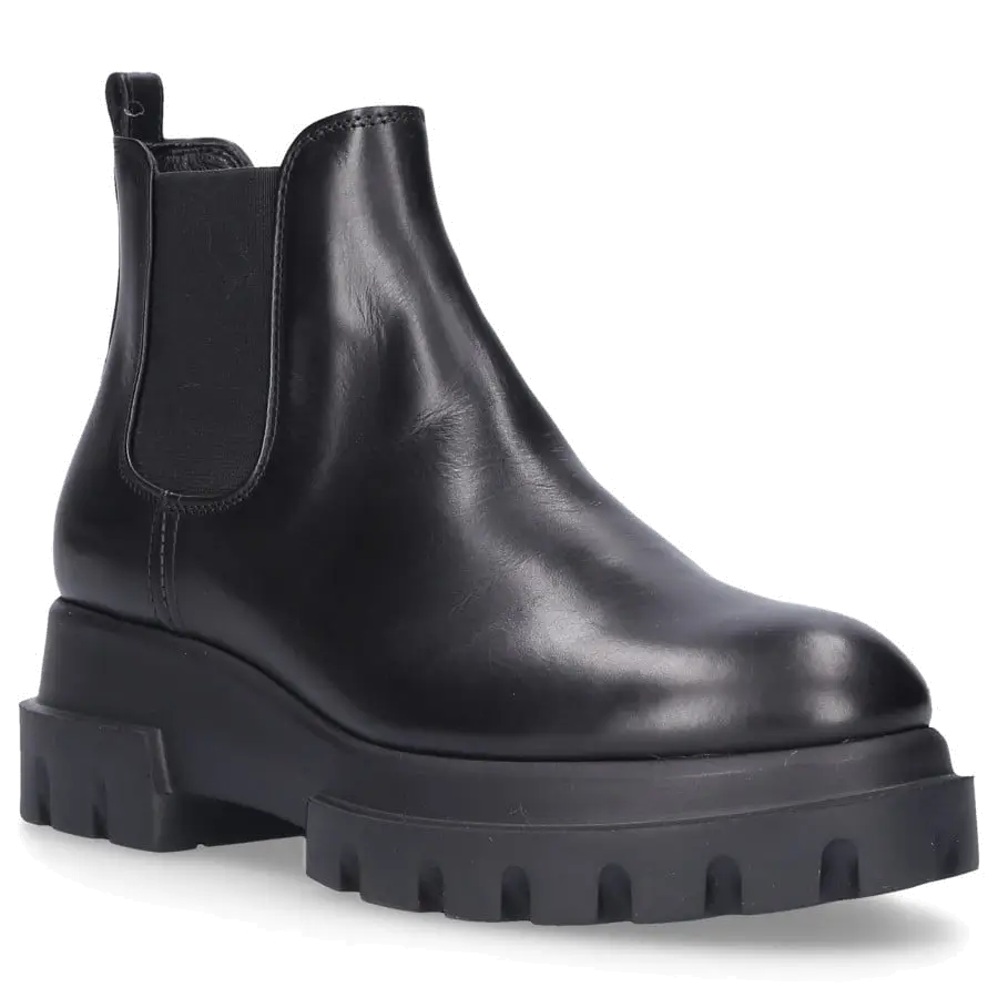 AGL Attilio Giusti Leombruni - Chelsea Boots D756502 Kalbsleder - schwarz