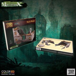 Malifaux ColorED Tabletop-Bausatz 32 mm Slum Ruins