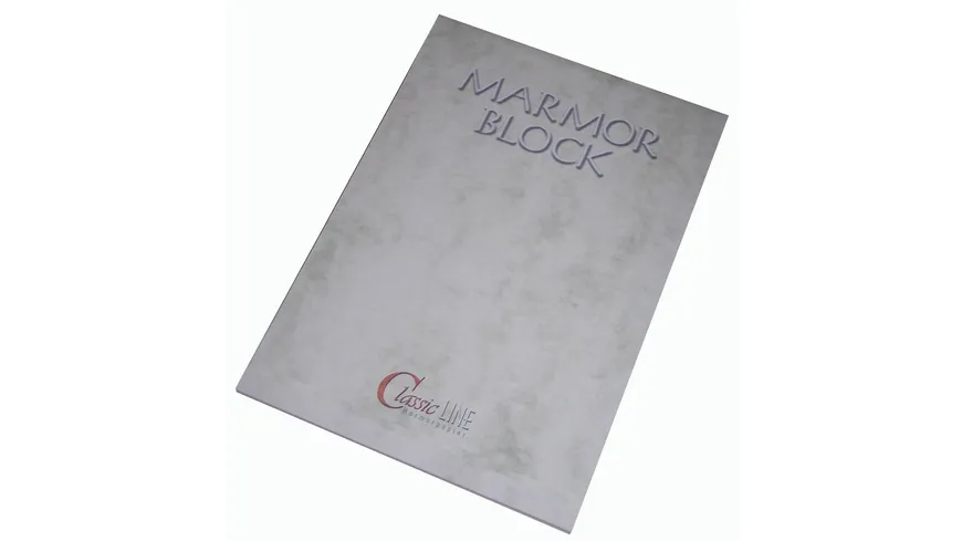 ClassicLINE Briefblock A4 chamois marmoriert 50 Blatt