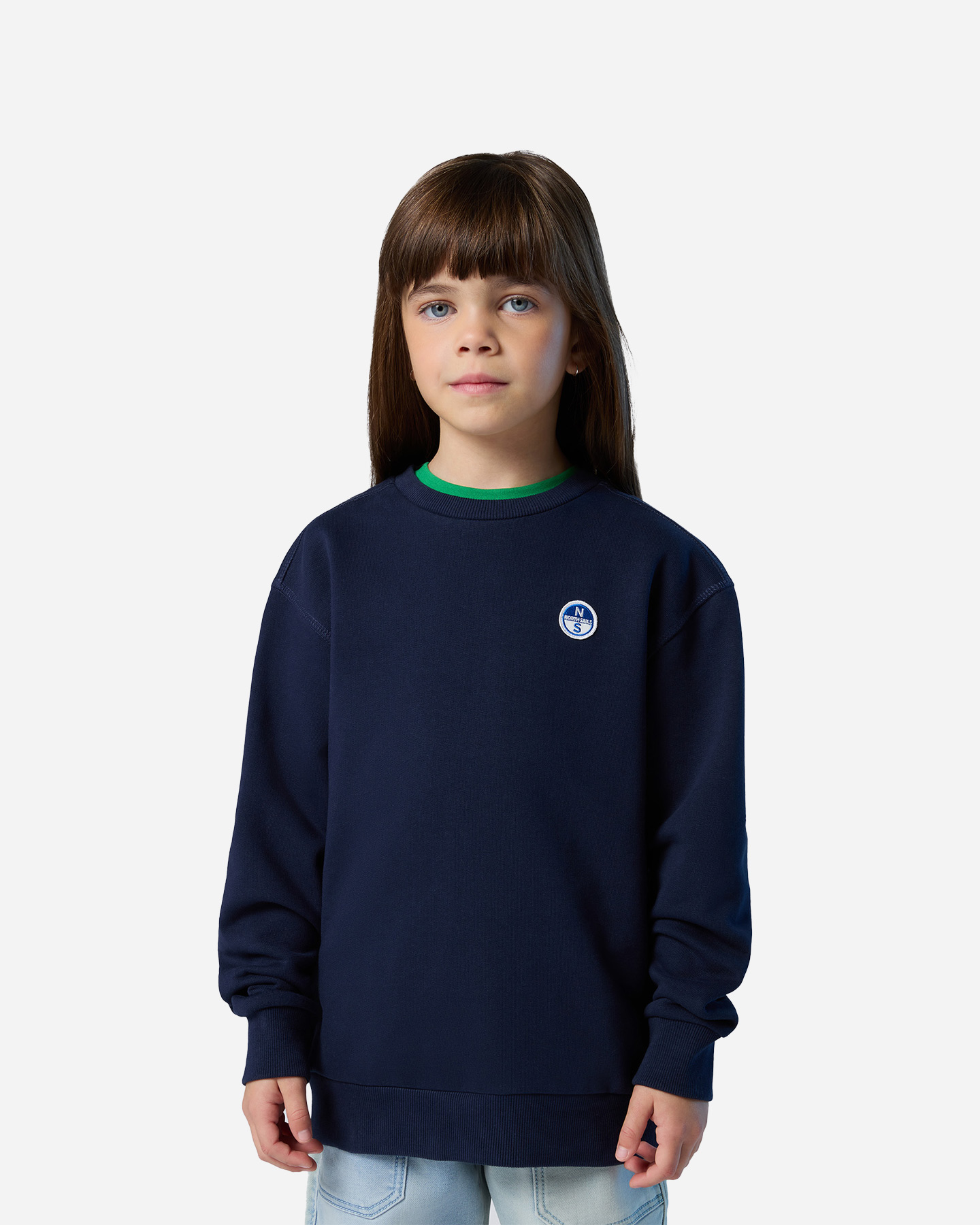 Felpa North Sails Logo Chest Jr 7943850802