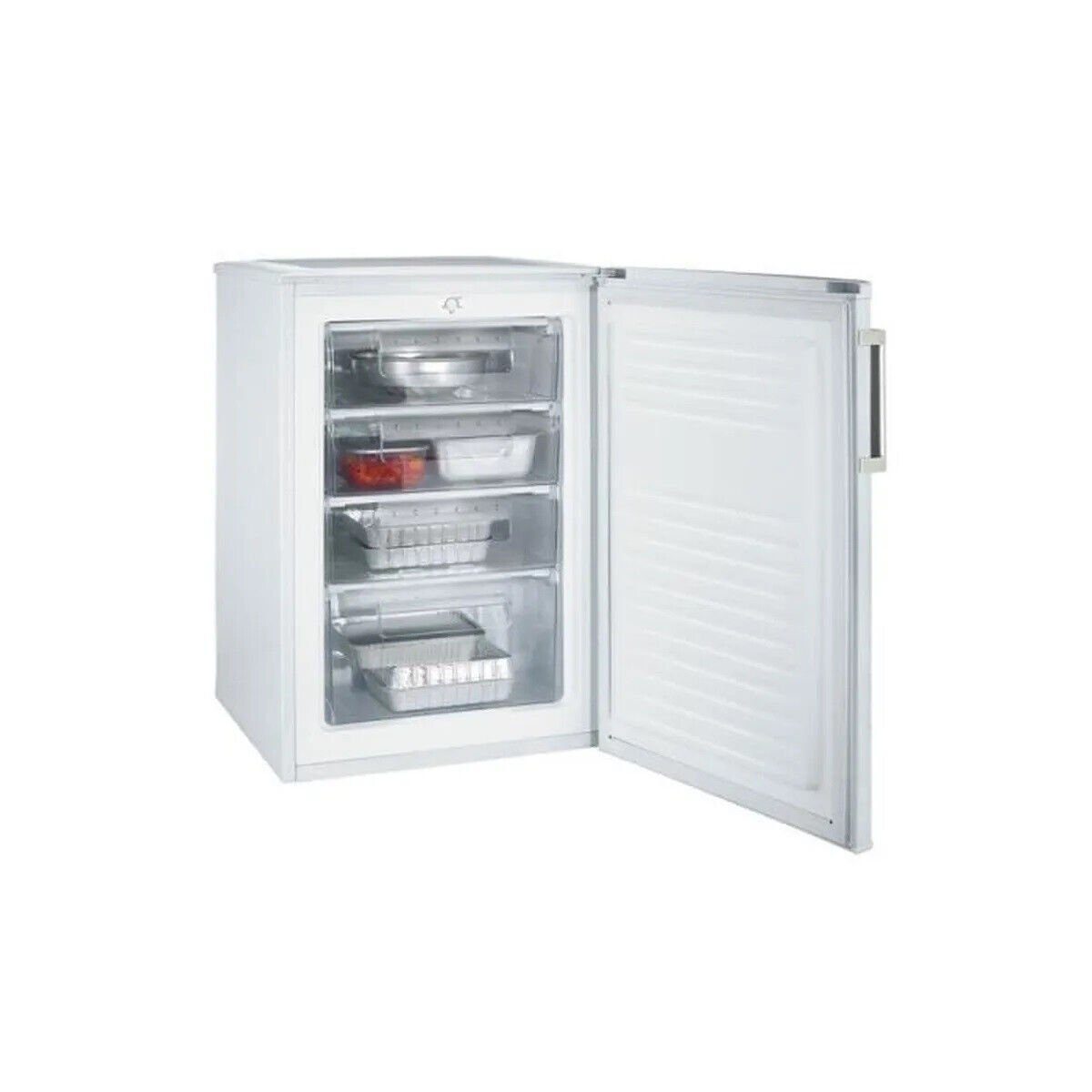 Candy Gefrierschrank CCTUS542IWHN, 85 cm hoch, 55 cm breit, Freistehend Weiß 91L 208kWh 4kG/24h