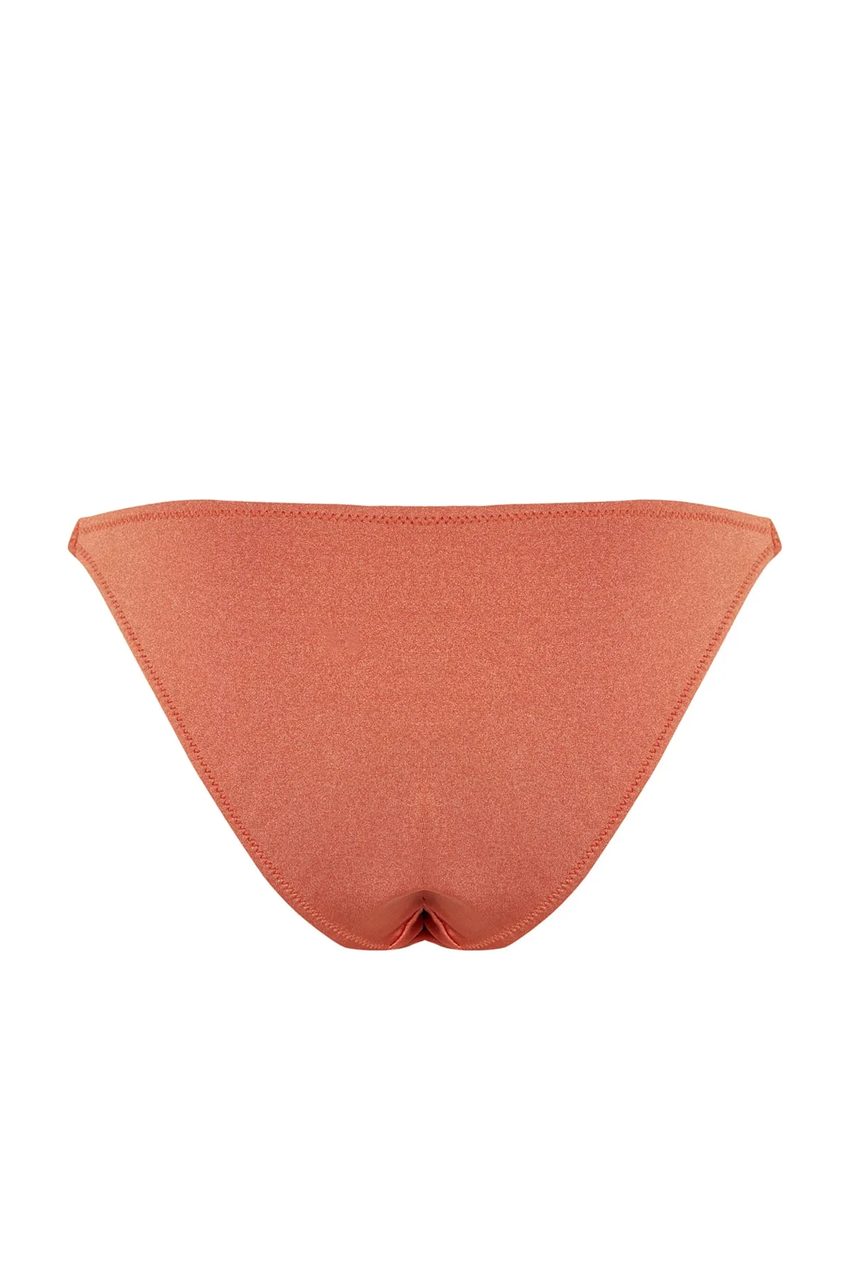 Trendyol Collection  Bikinihose mit hohem Beinausschnitt und Zimt-Accessoires TBESS23BA00102