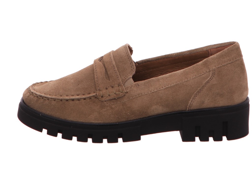 WALDLÄUFER Sportliche Slipper grau 723502