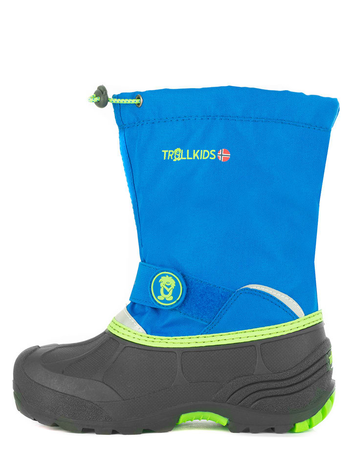 Trollkids Winterboots in Hellblau/ Schwarz günstig kaufen