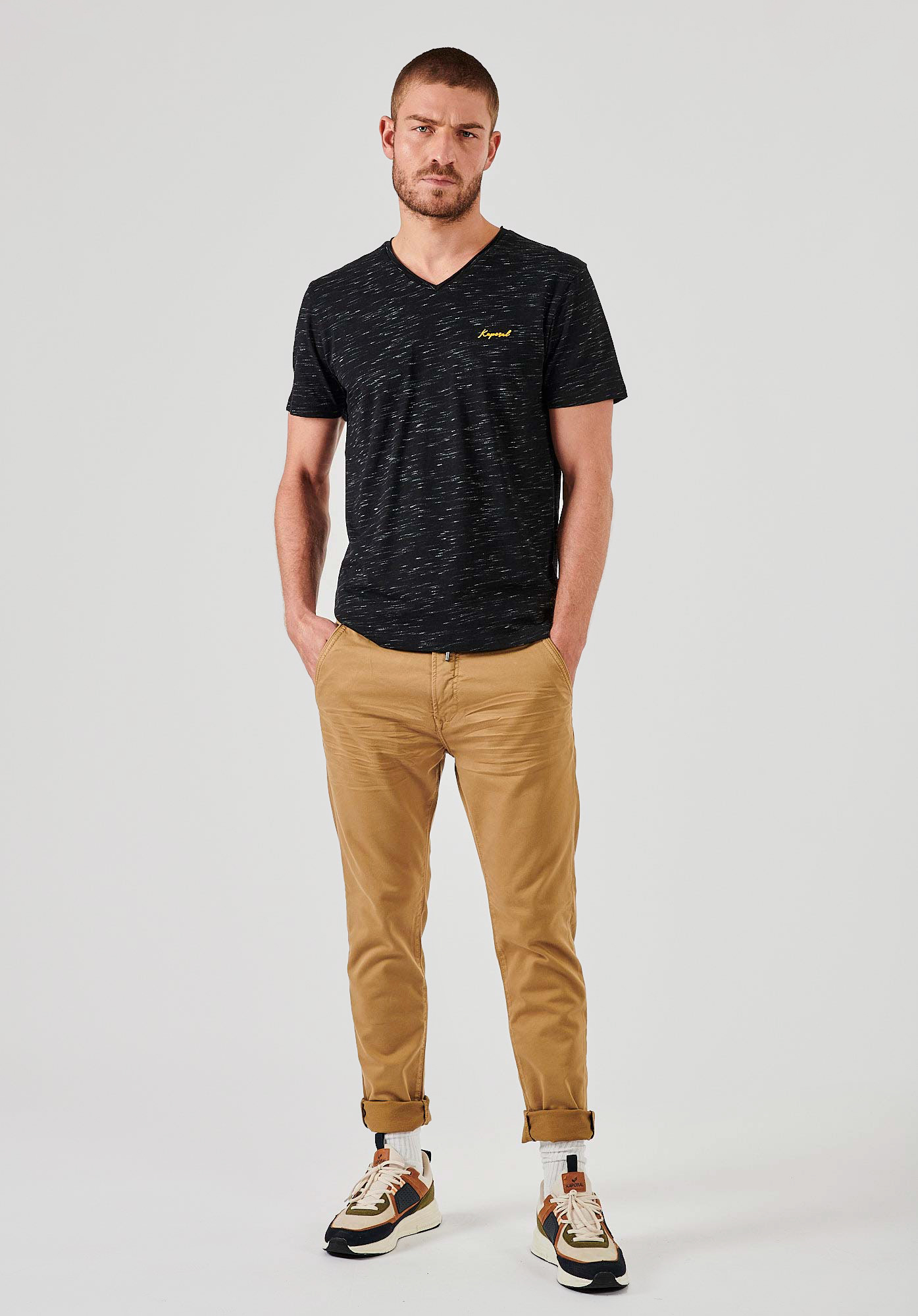 NETER  T-shirt noir homme