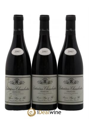 Latricières-Chambertin Grand Cru Simon Bize & Fils  2007 - Lot de 3 Bouteilles