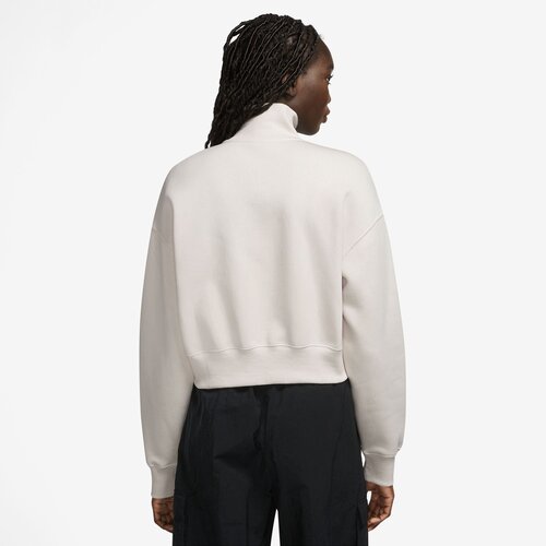 DAMEN SWEATSHIRT W NSW PHNX FLC QZ CROP