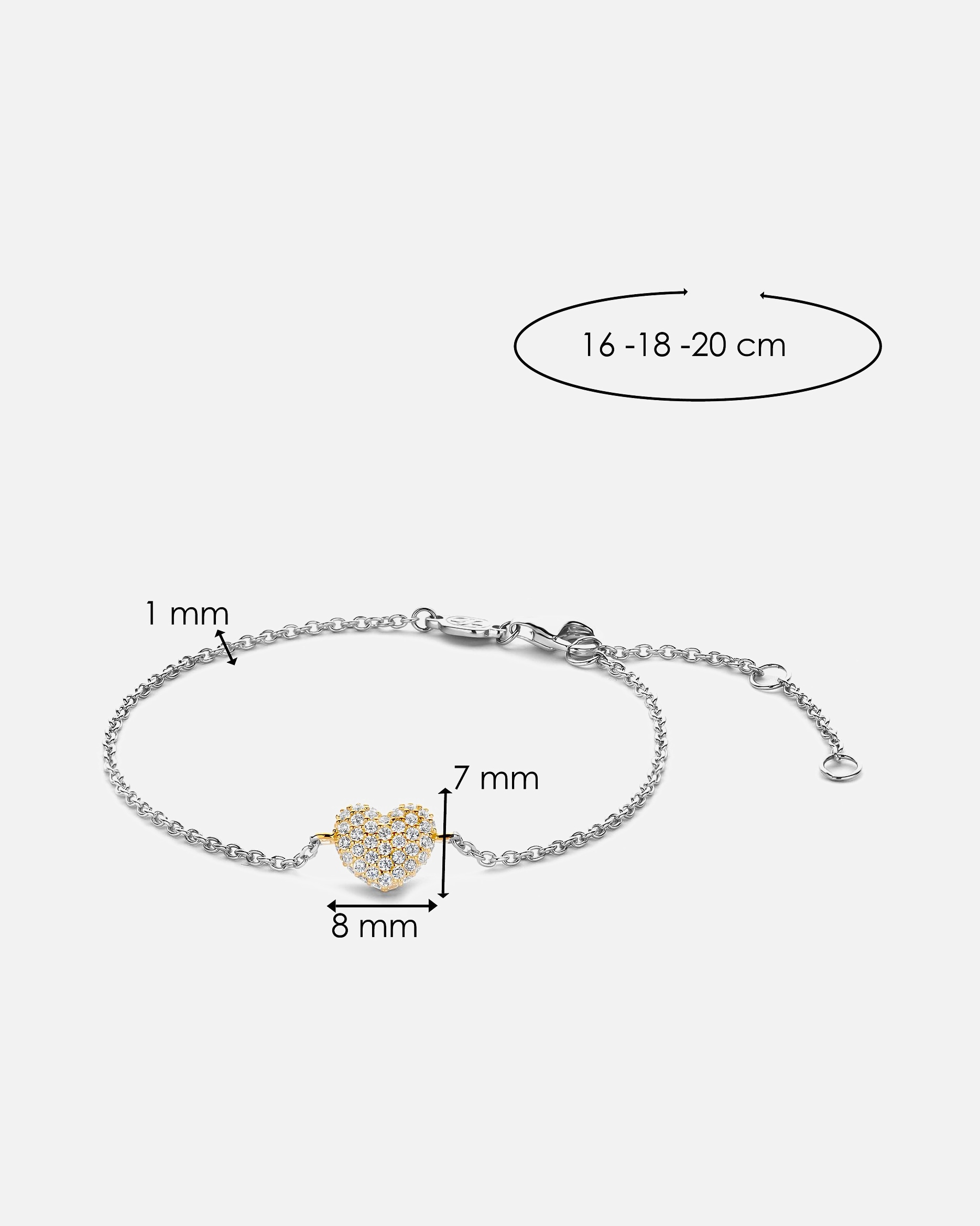 TI SENTO - Milano Armbånd
