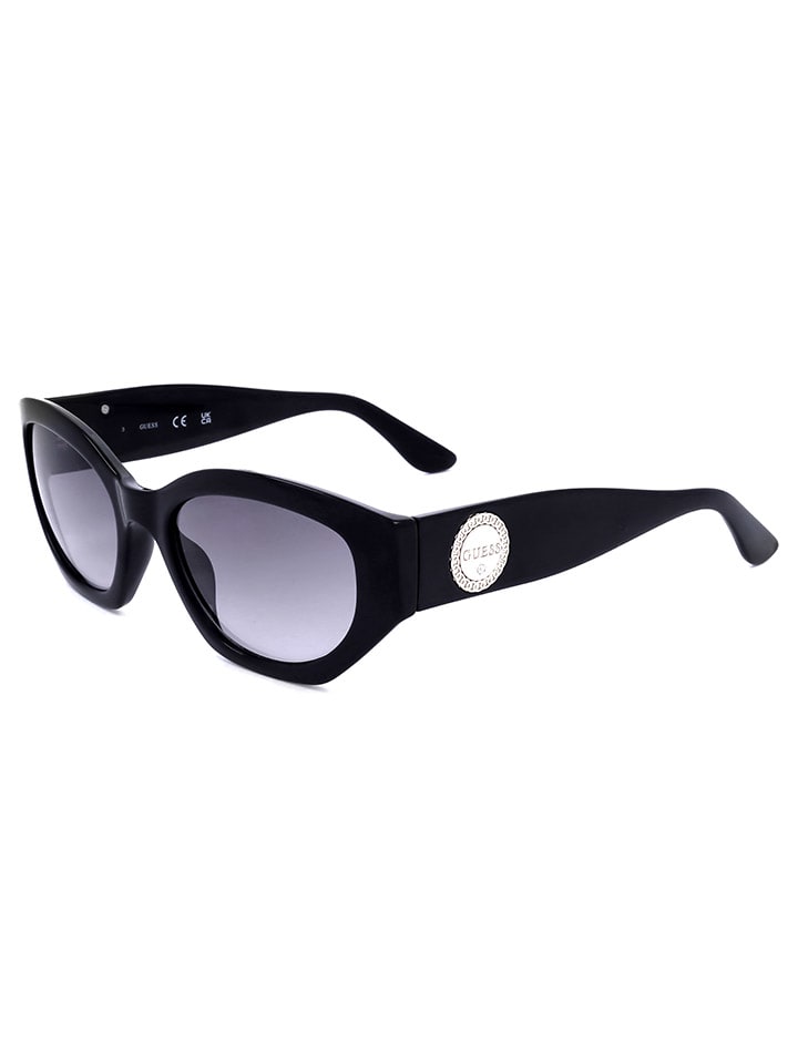 Guess Damen-Sonnenbrille in Schwarz/ Dunkelblau günstig kaufen 54