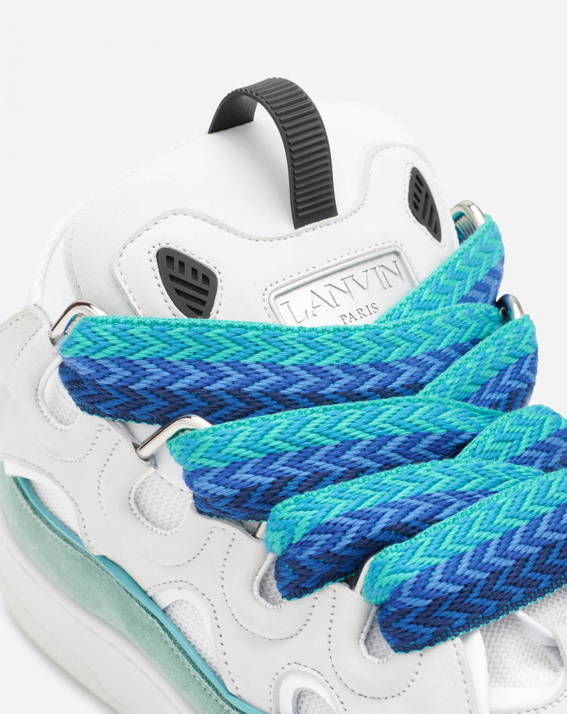 SNEAKERS CURB EN CUIR