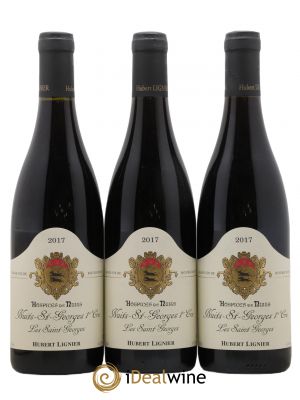 Nuits Saint-Georges 1er Cru Les Saint Georges Hospices de Nuit Hubert Lignier 2017 - Lot de 3 Bouteilles