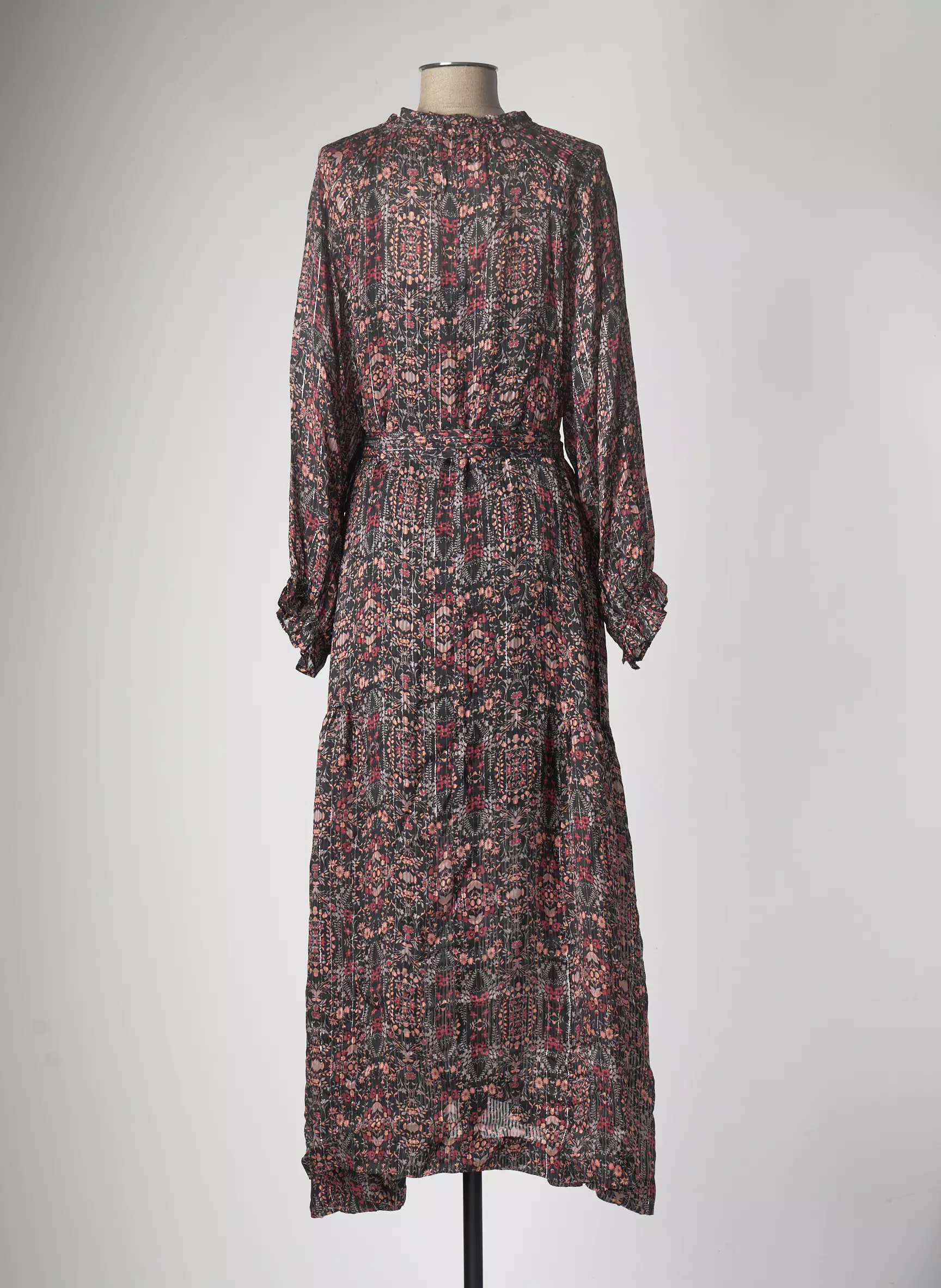 Second Female Robes Mi Longues Femme couleur noir