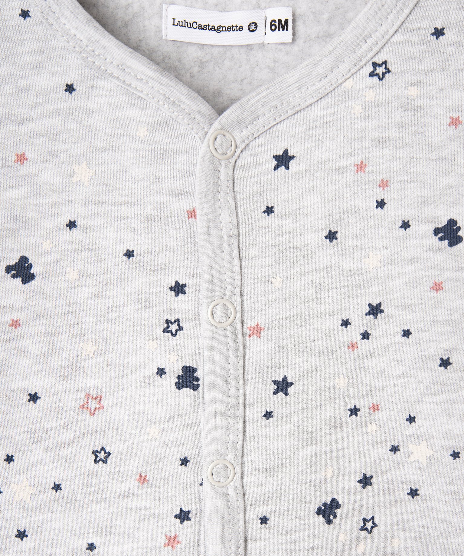Ensemble bébé 2 pièces : gilet et pantalon en molleton é... gris | GEMO