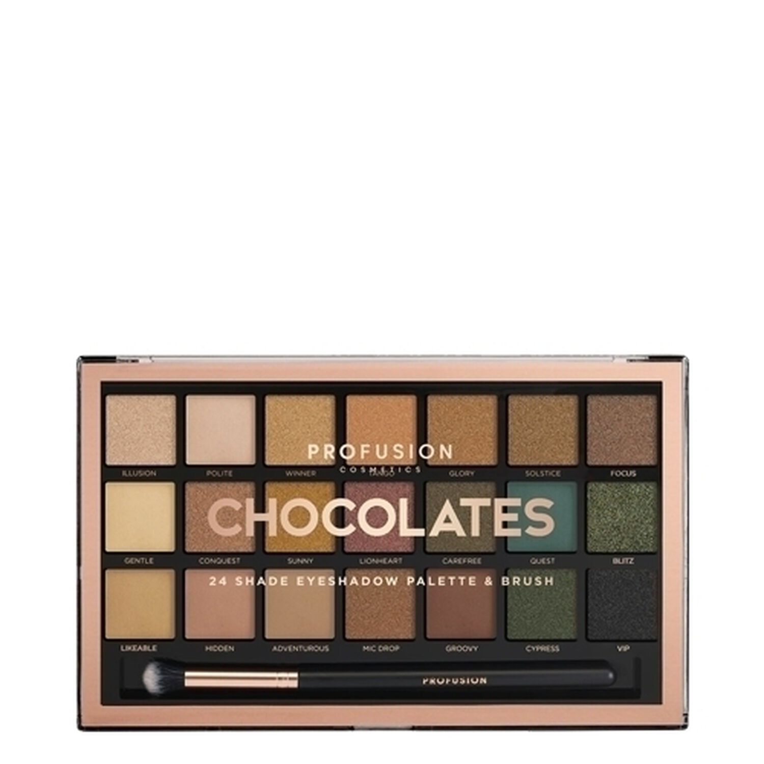 Profusion Cosmetics Palette Chocolates 21 Ombres à Paupières
