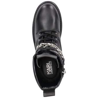 Karl Lagerfeld Kombat KC Hi Lace Chain in schwarz