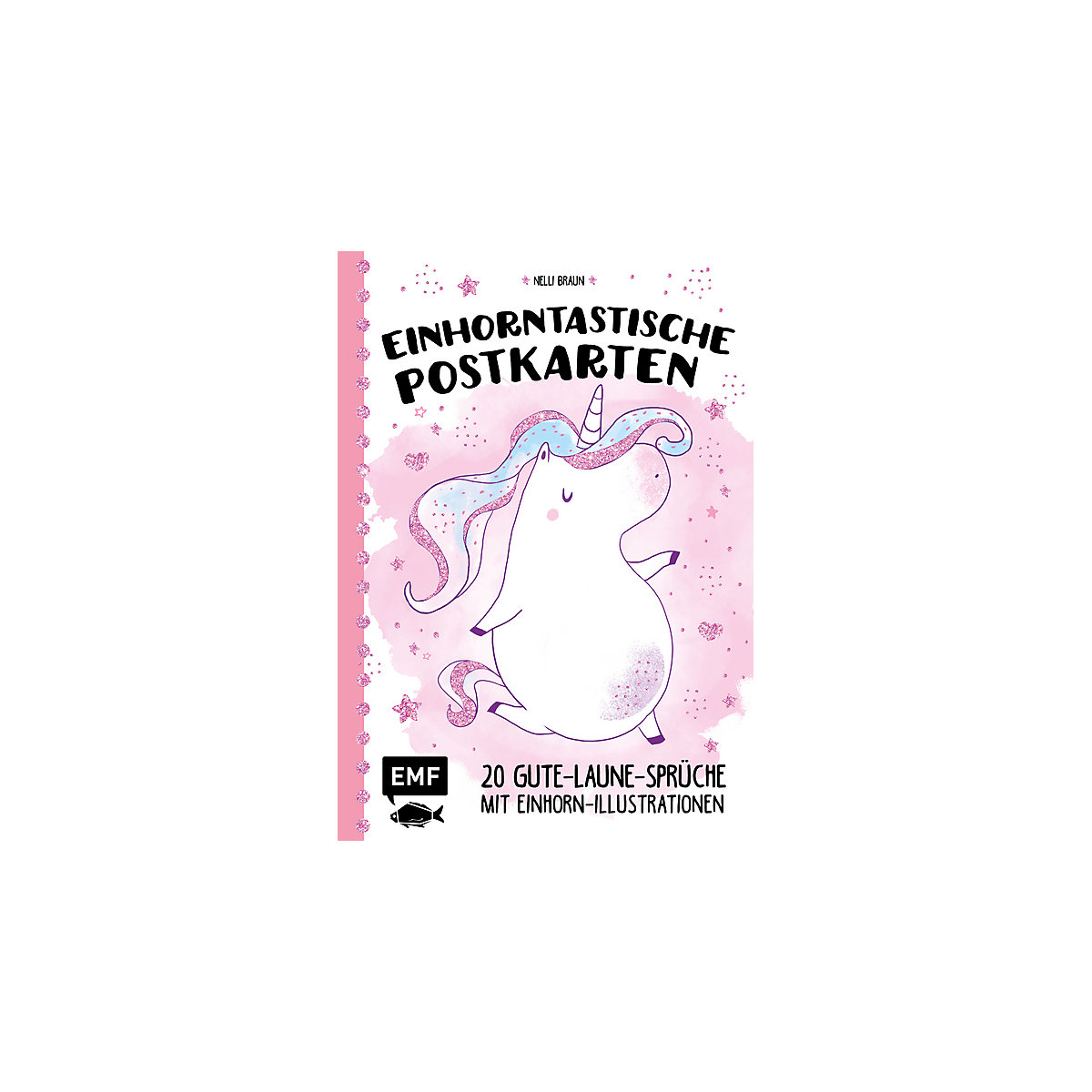 Einhorntastische Postkarten, 20 Stück in verschiedenen Motiven