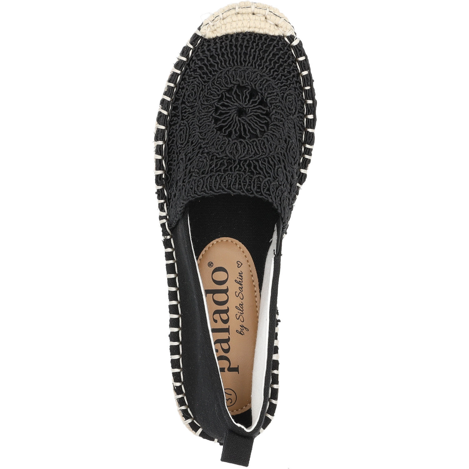 Palado Serd by Sila Sahin, Espadrilles, Damen, Schwarz