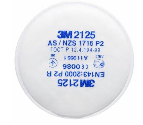3M 1.21.30.212.50 D2125 Částicový filtr, P2 R 40 párů