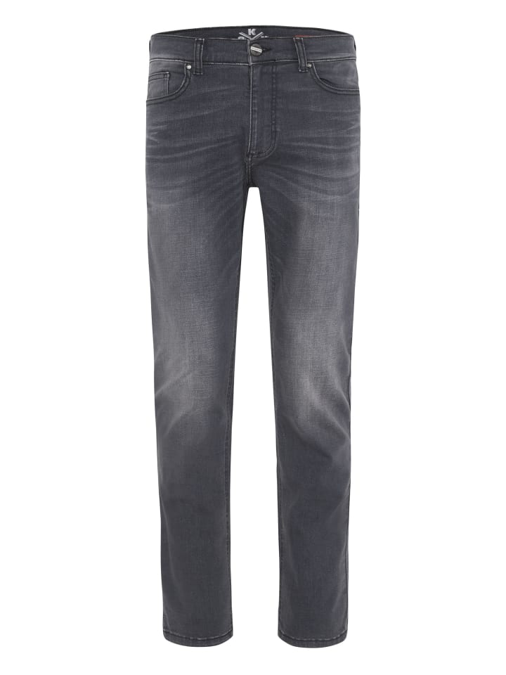 Oklahoma Jeans Jeans in Schwarz günstig kaufen