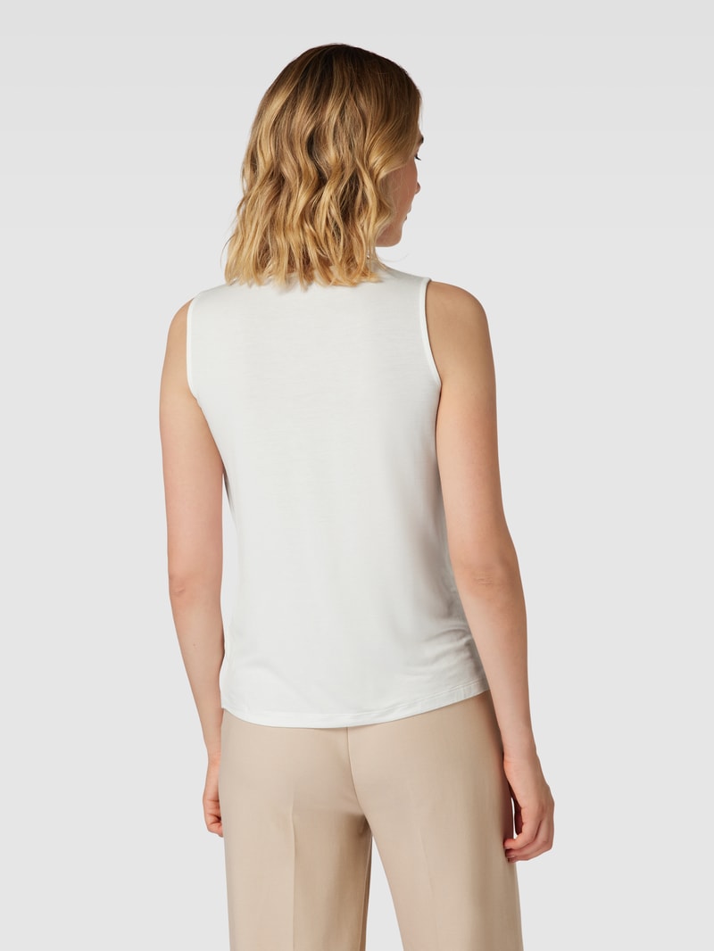 Regular Fit Business-Hemd mit Brusttasche in offwhite