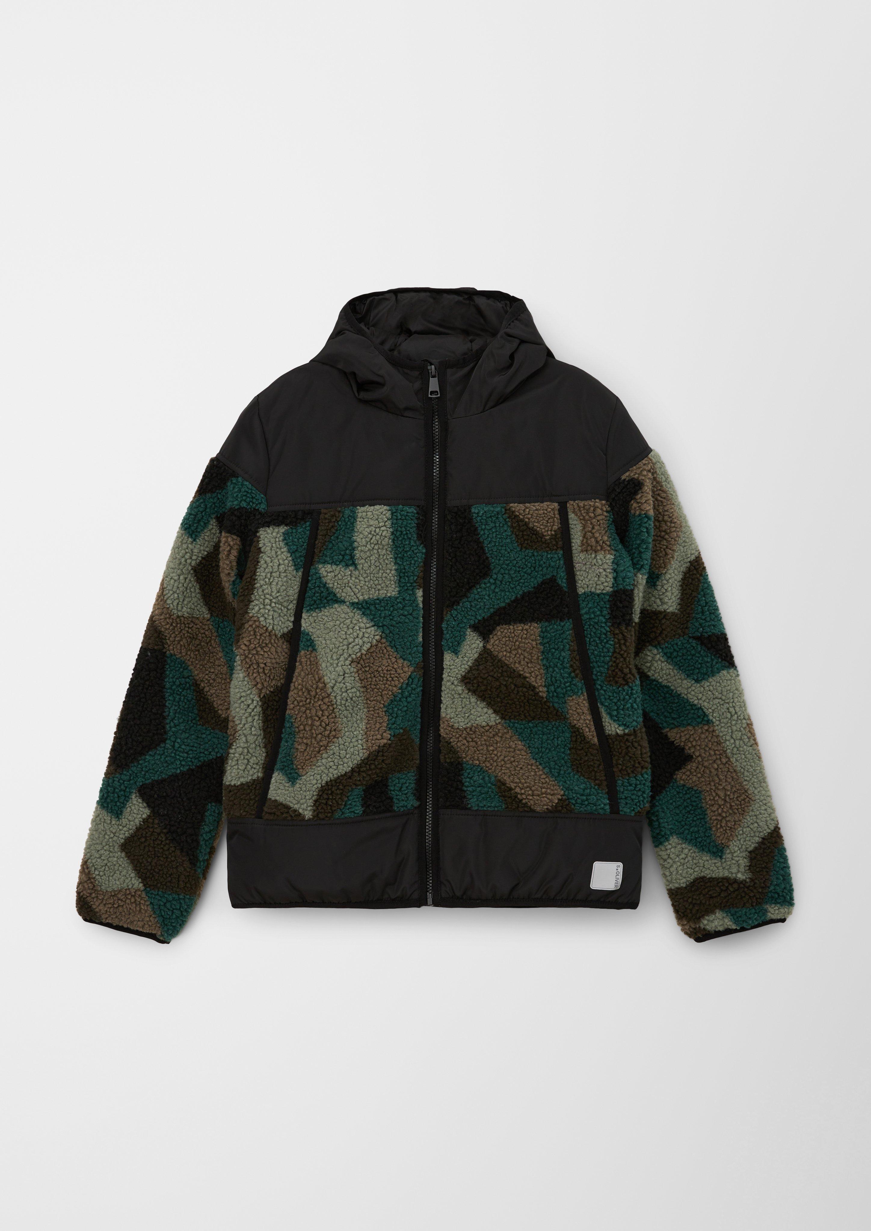 Fleecejacke mit Kapuze  2116548-9999
