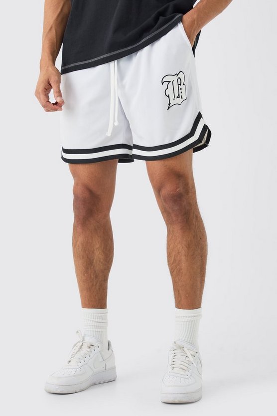 Lockere Mesh Basketball-Shorts