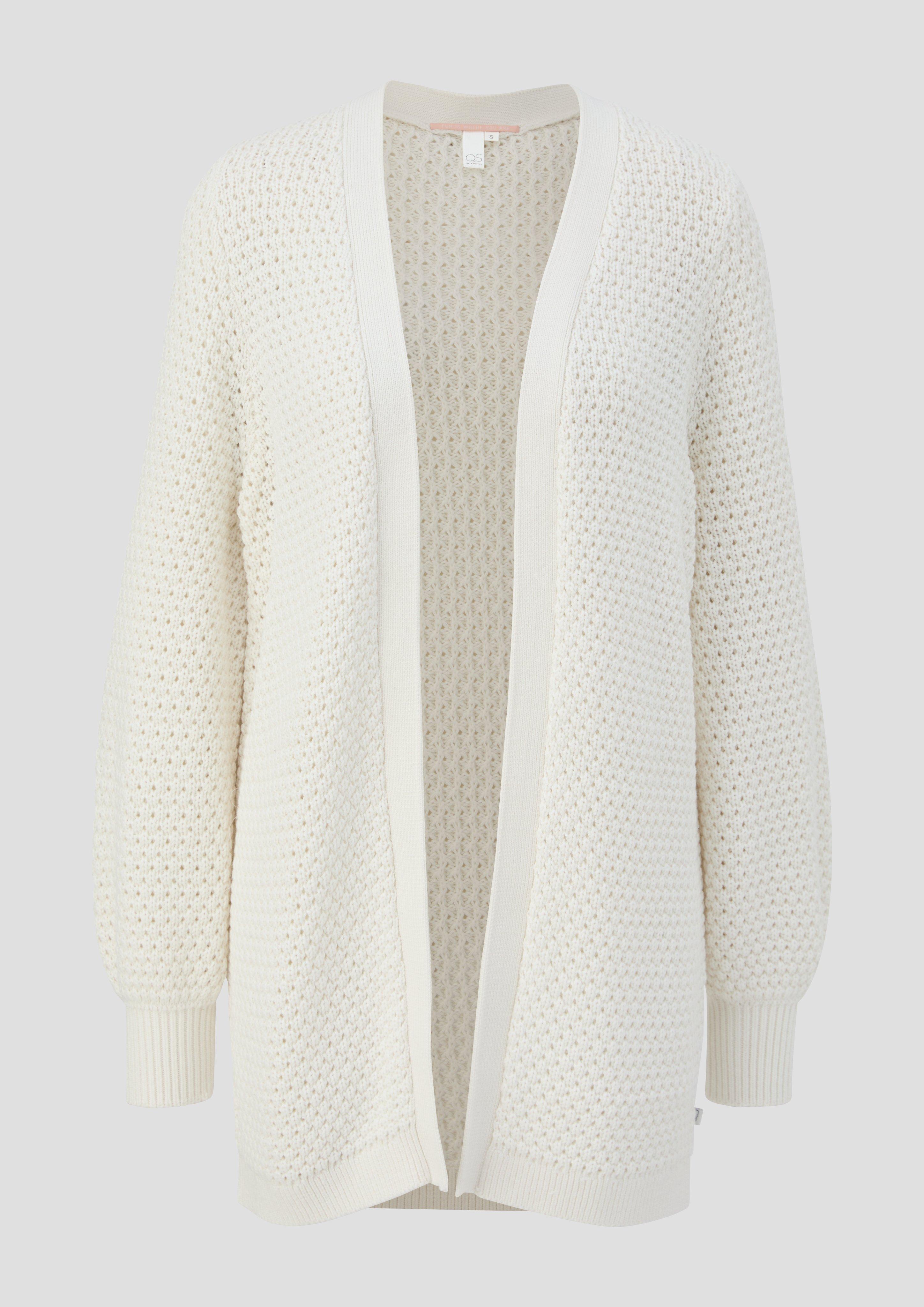 Weiche Strickjacke aus Baumwollmix  2138023-0200