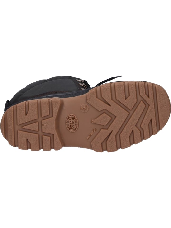 Spirale Winterstiefel Pilgrim gefüttert in schwarz/braun/oliv günstig kaufen