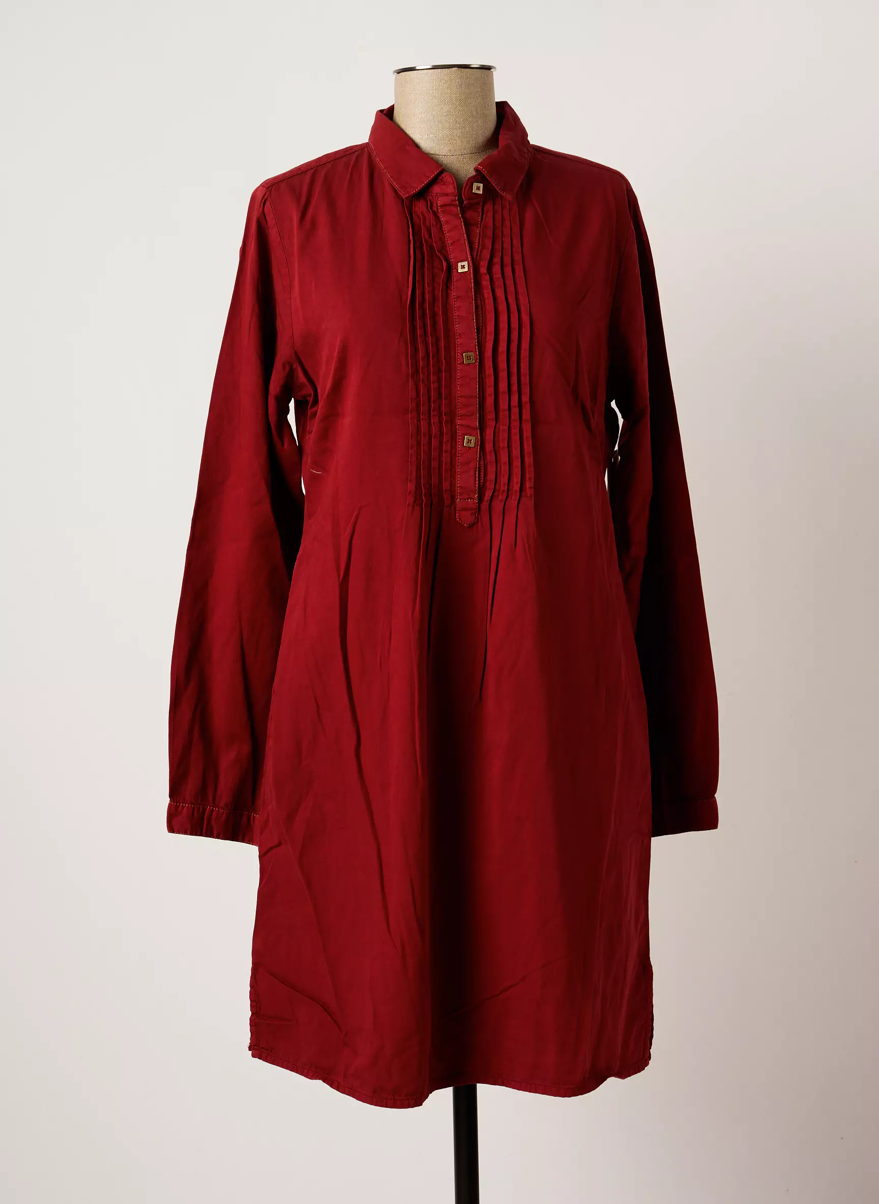 Agathe   Louise Robes Mi Longues Femme couleur rouge