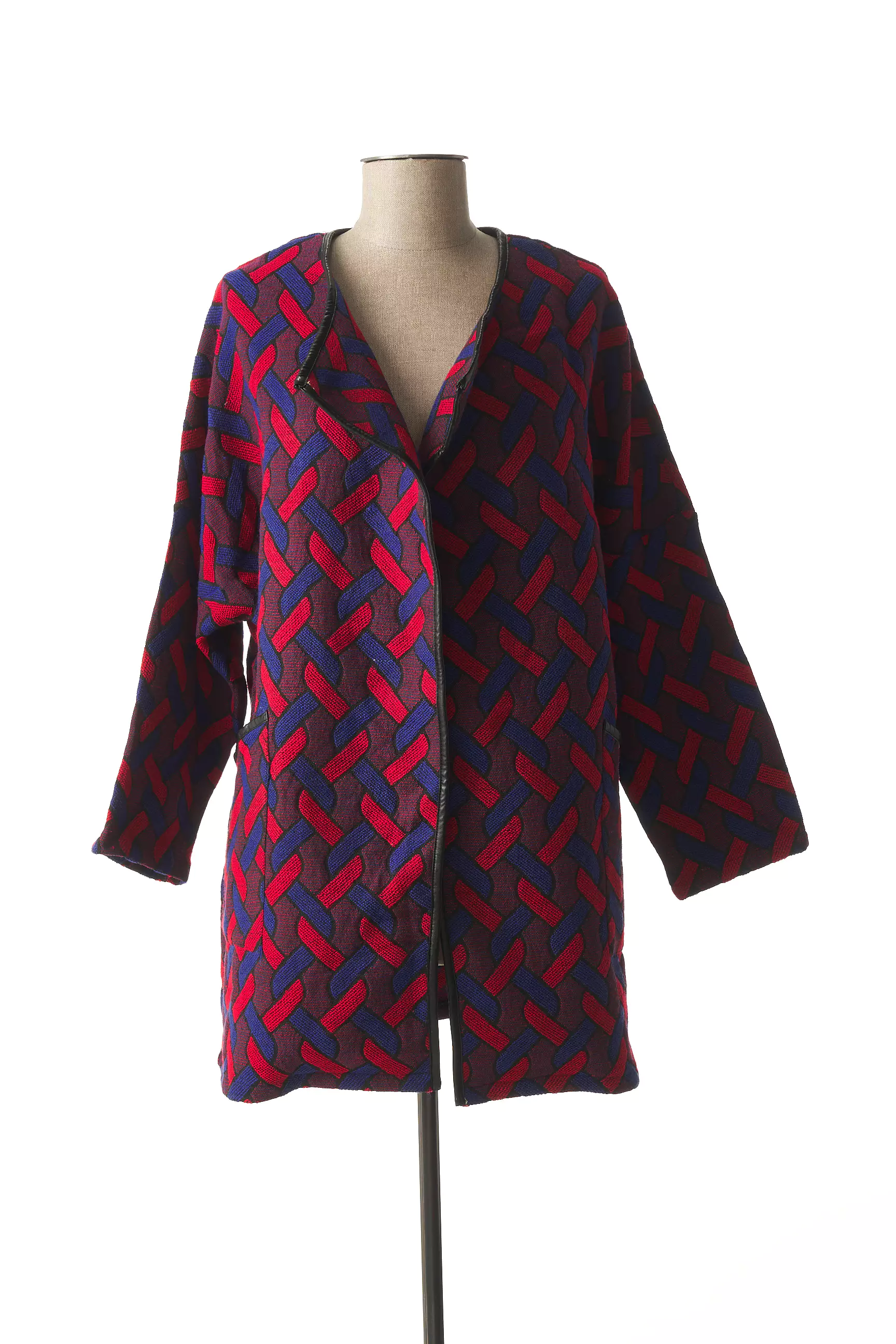 Jaune Rouge Vestecasual Femme couleur rouge