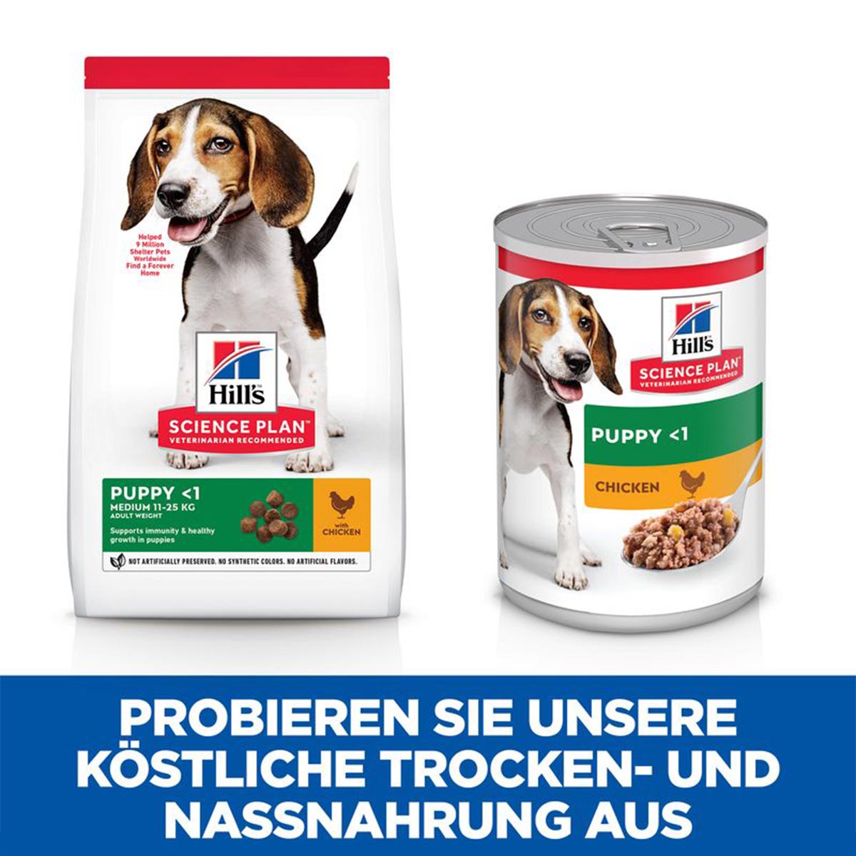 Hill's Science Plan Hund Medium Puppy Huhn 14kg bei ZooRoyal