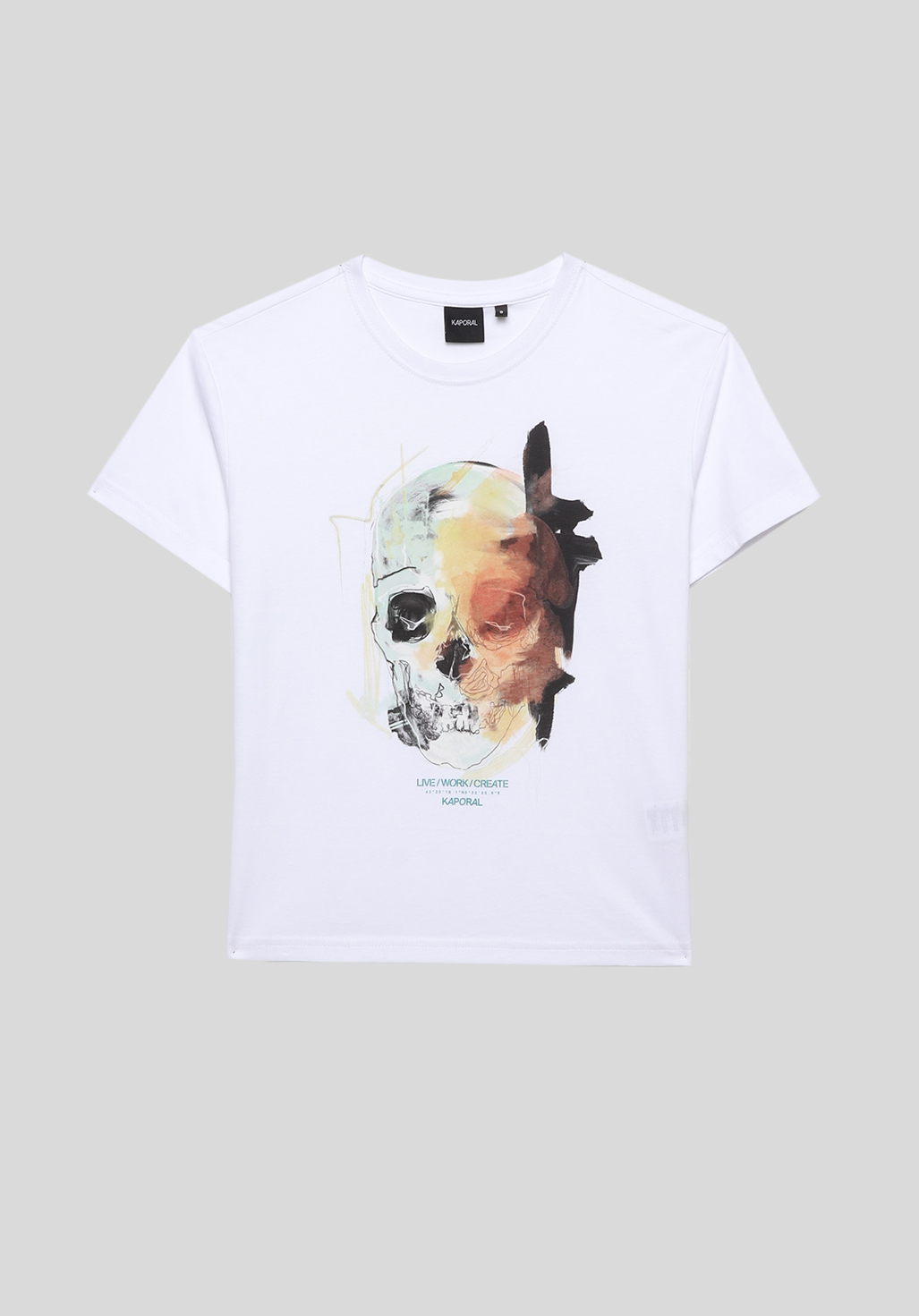 OMBRE  T-shirt blanc Garçon 100% coton