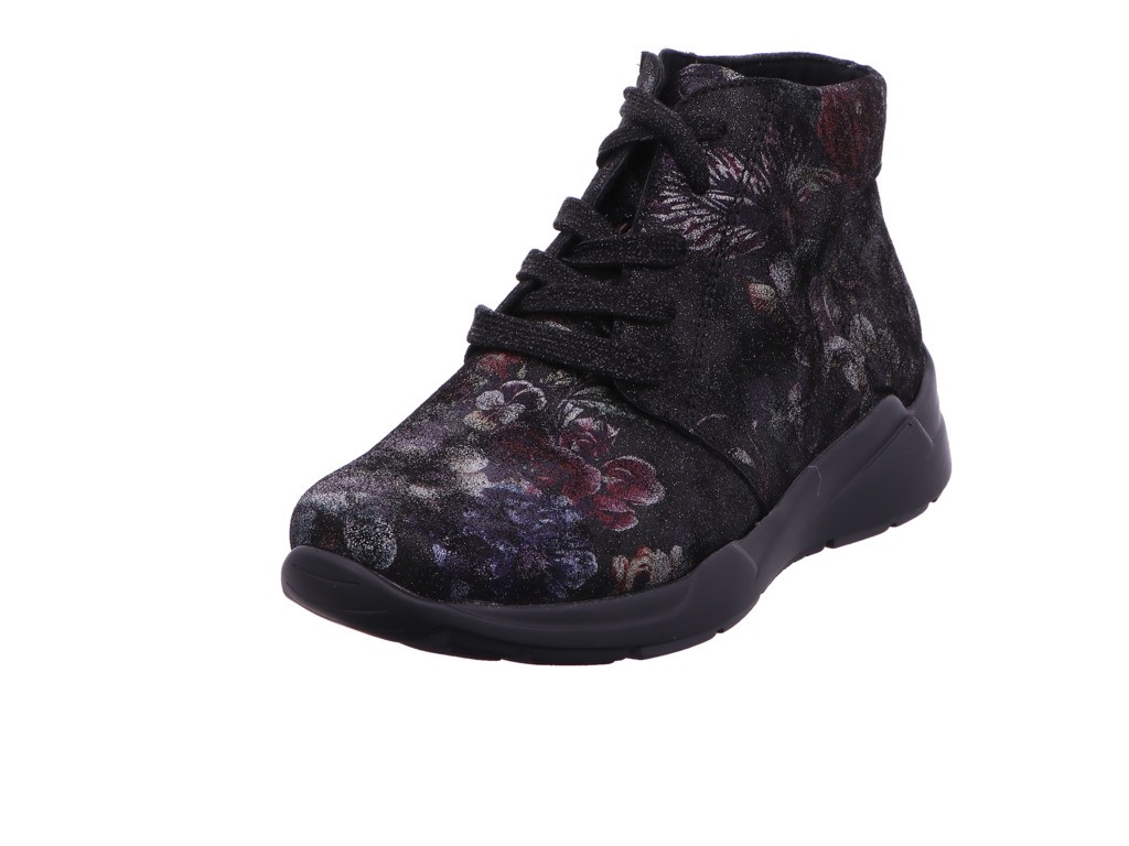 SEMLER Schnür-Stiefeletten schwarz FLORES