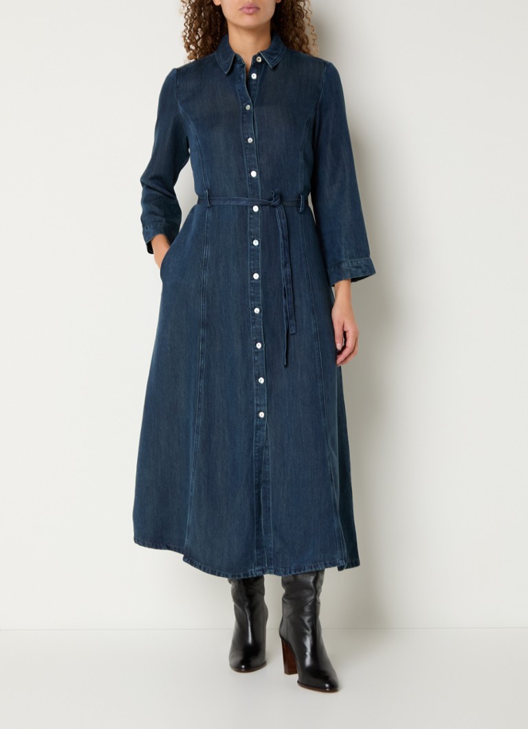 Midi šaty Expresso z chambray