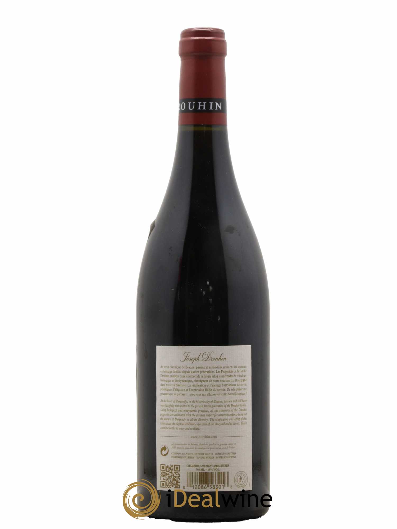 Chambolle-Musigny 1er Cru Les Amoureuses Joseph Drouhin  2011 - Lot de 1 Bouteille