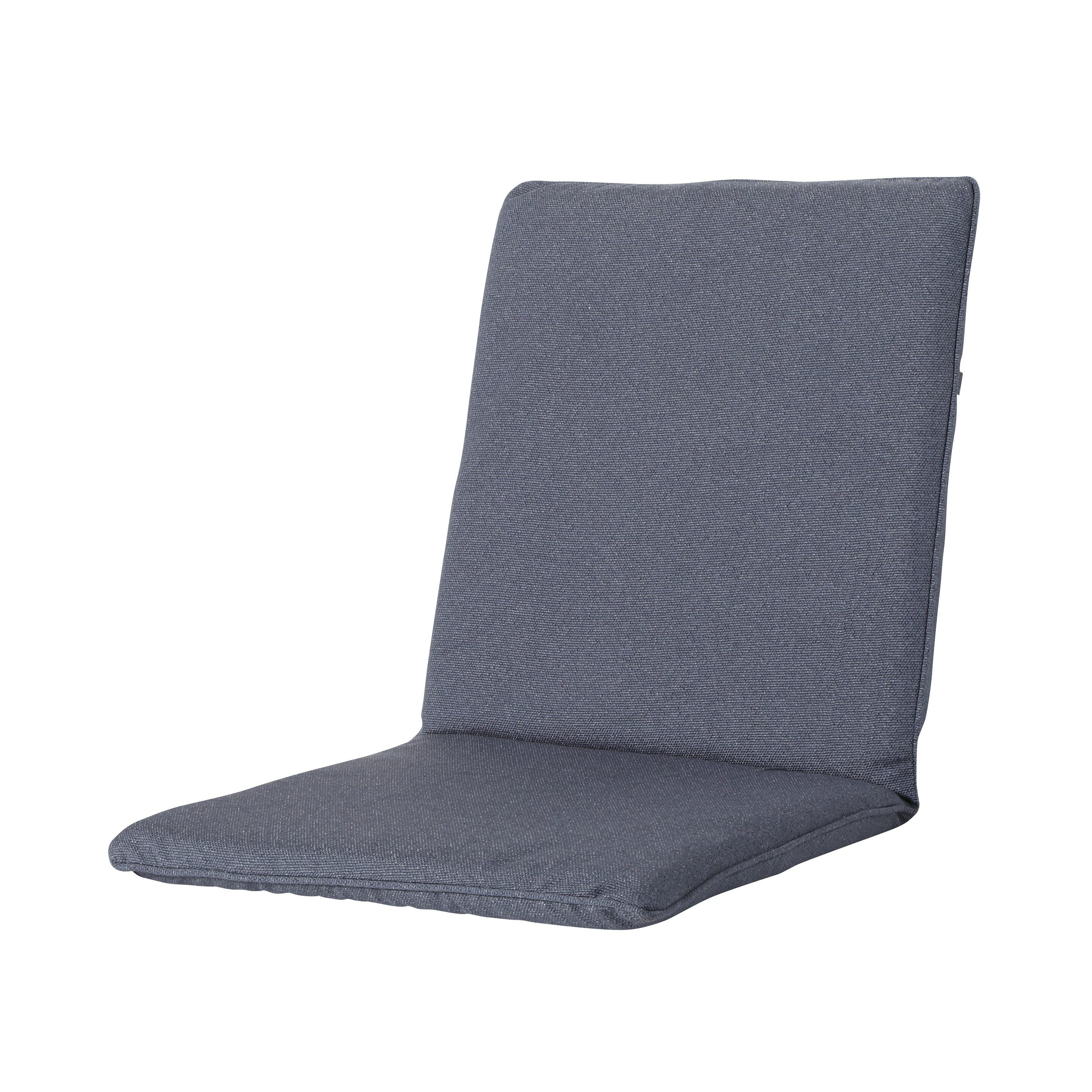 Madison Outdoor Manchester Denim Grau 97 x 49 Stapelstuhlkissen