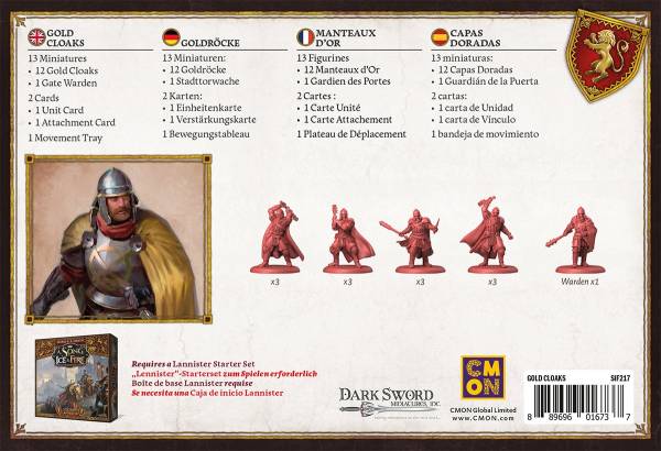 A Song of Ice & Fire - Gold Cloaks (Erw.)