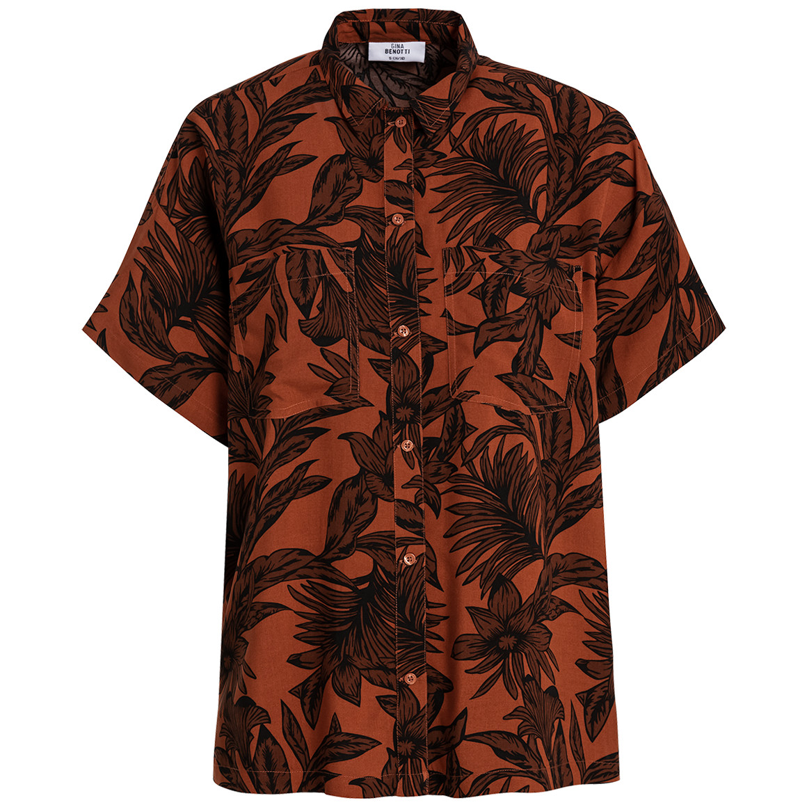 Damen Hemd im Tropical-Look