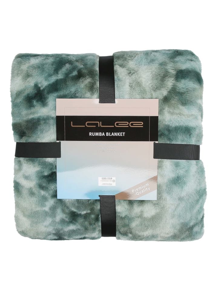 GMD Living Batik Wohndecke RUMBA in der Farbe Green (grün)  günstig kaufen