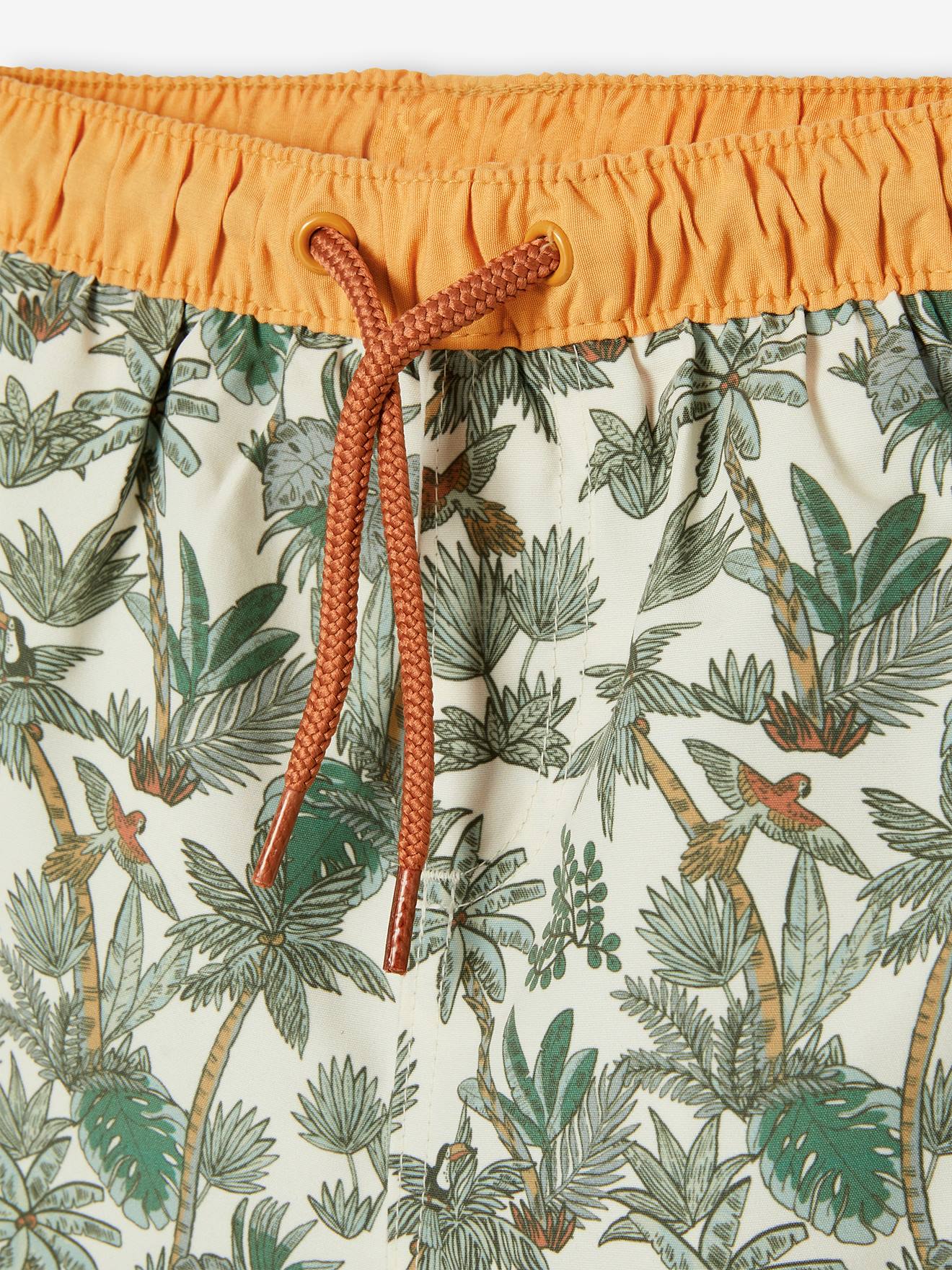 Vertbaudet Jungen Baby Badeshorts Oeko-Tex - grün