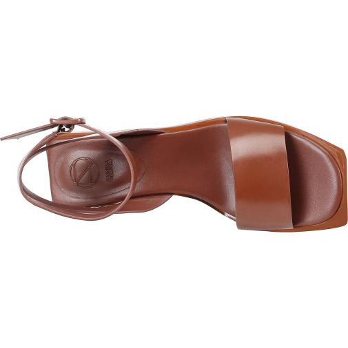 ekonika Riemchenschuhe mit transparentem Absatz