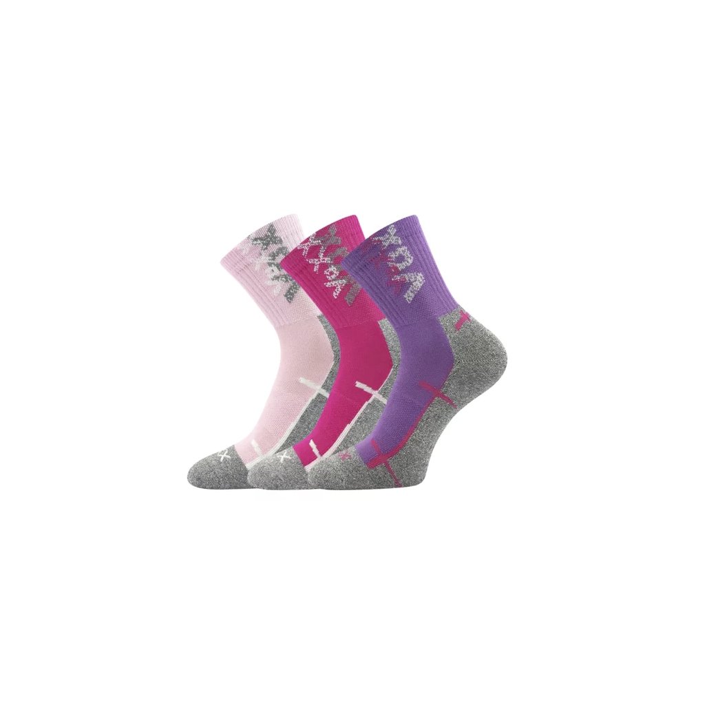 Voxx Wallík Mix Girls Socken, 3 Paare